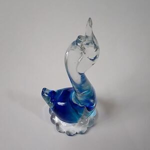 Vintage Handmade Critical Swan Decor